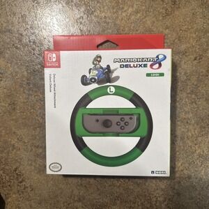 Official Mario Kart 8 Deluxe Wheel Attachment [ Luigi Green ] NEW